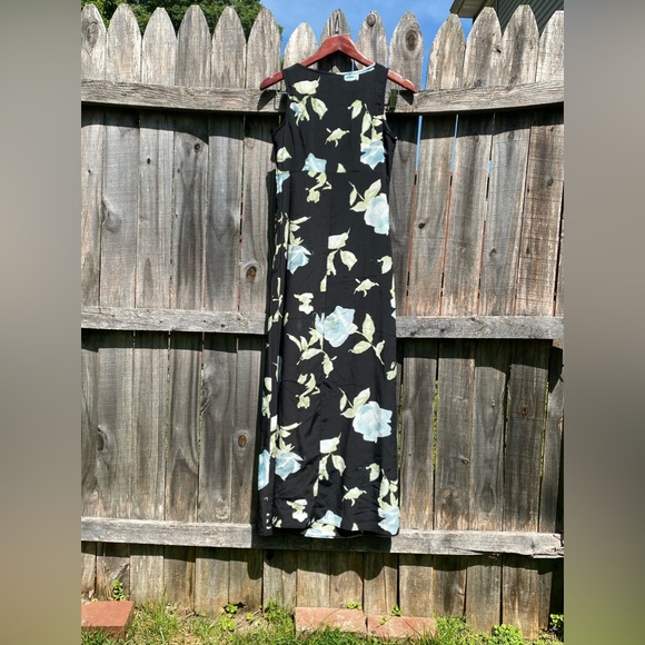 Vintage Y2K My Michelle Floral Empire Waist Max Dress - Picture 5 of 8